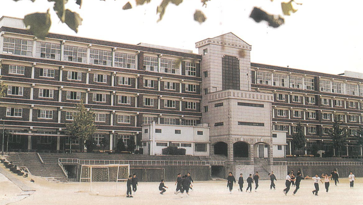 1969년 영훈중학교 전경